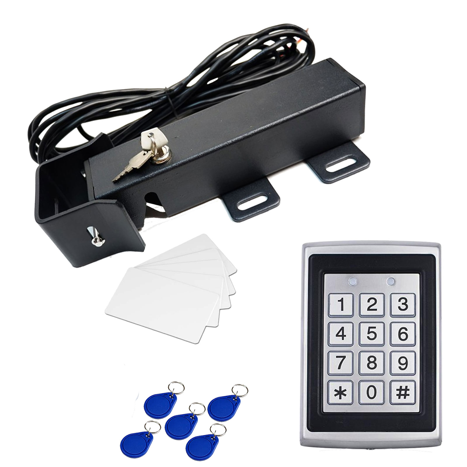 Cerradura Porton Teclado Rfid 1000 Usuarios Uso Rudo 1000 Kg