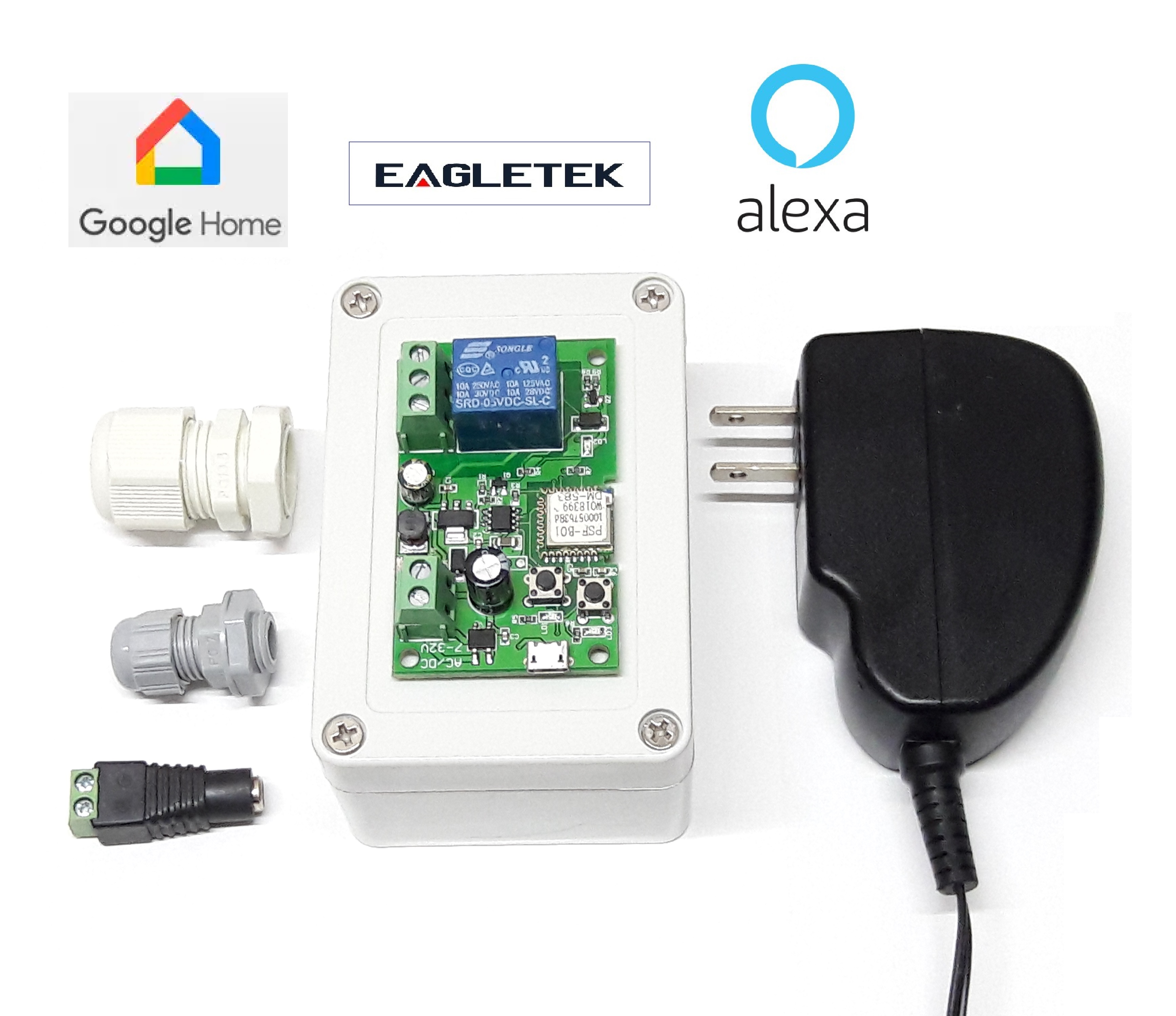 Switch Apertura Wifi Porton Chapa Smarthome App Google Home