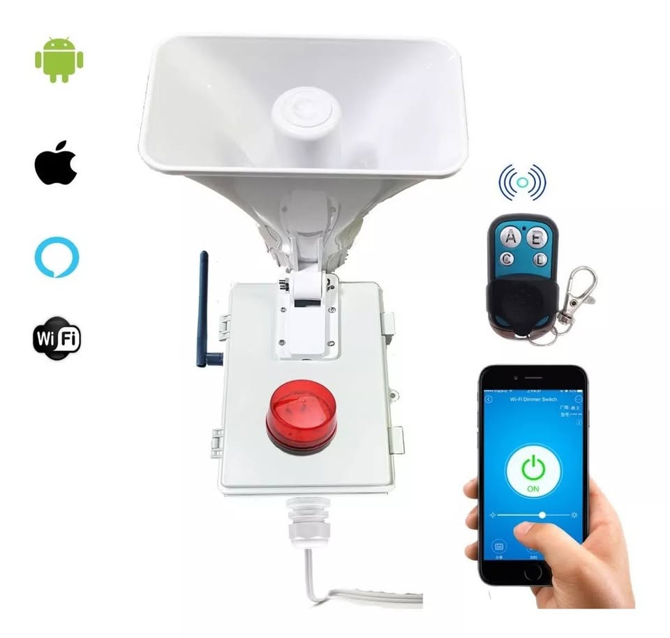 Alarma Vecinal Standar Wifi Rf Con App Android Ios Alexa