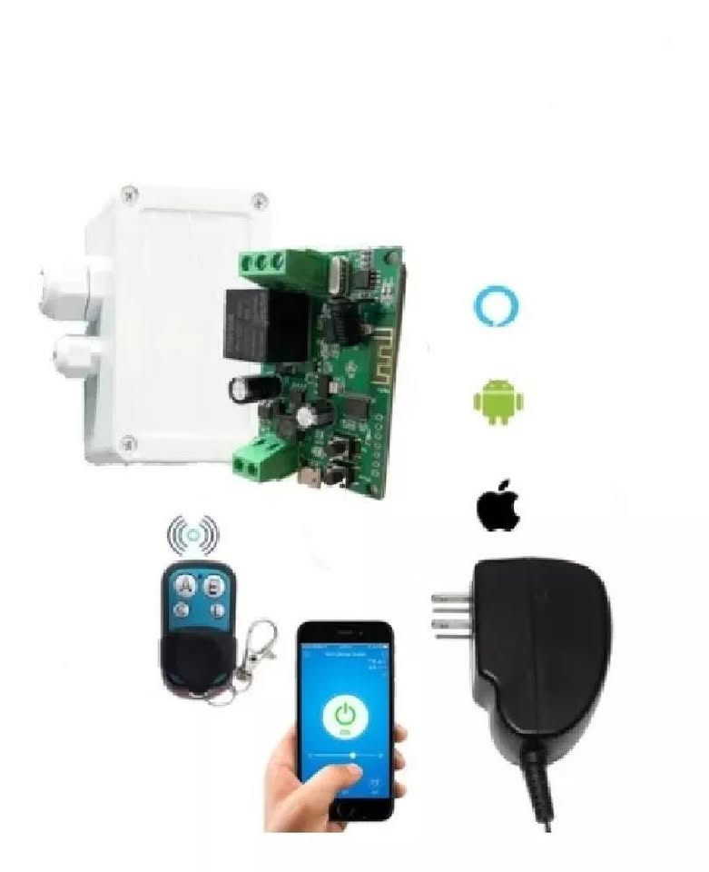 Switch Apertura Wifi Porton Chapa Smarthome App Google Home