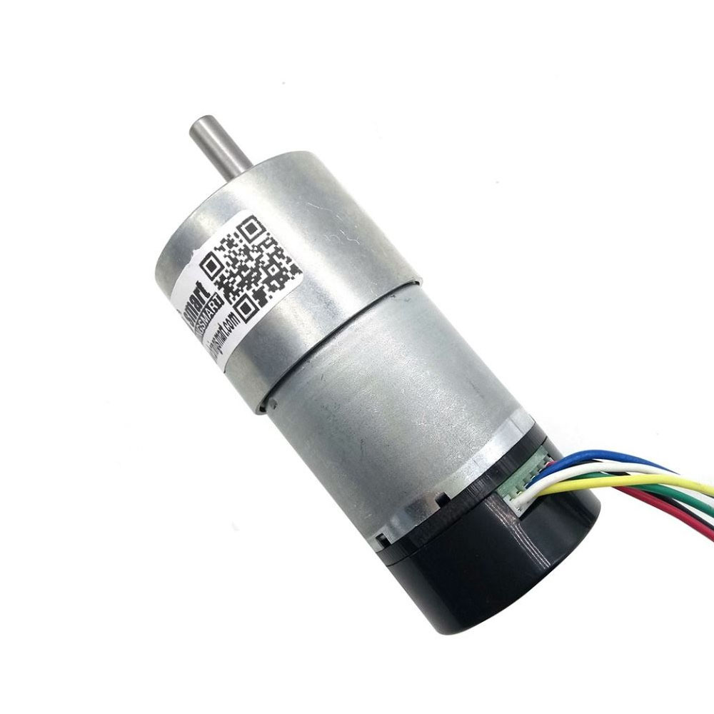 Motorreductor con encoder 64 CPR 80 RPM