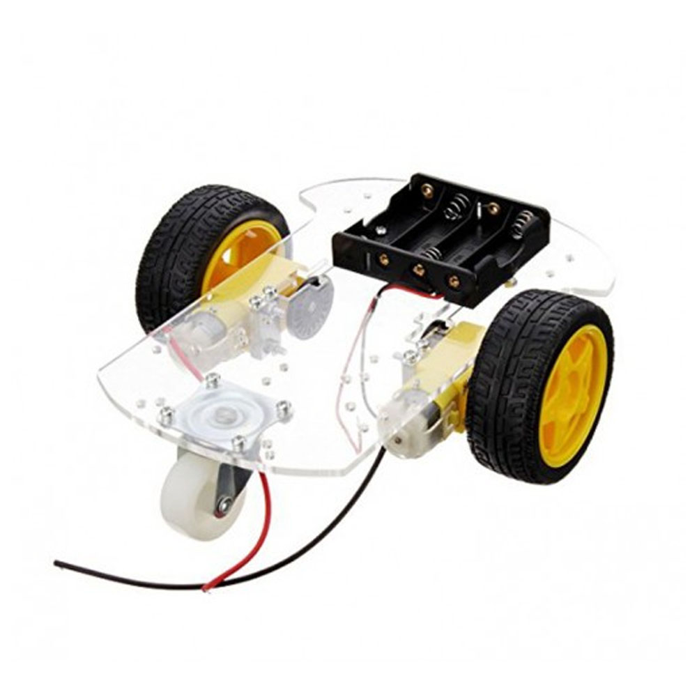 KIT chasis robot móvil 2WD con encoder