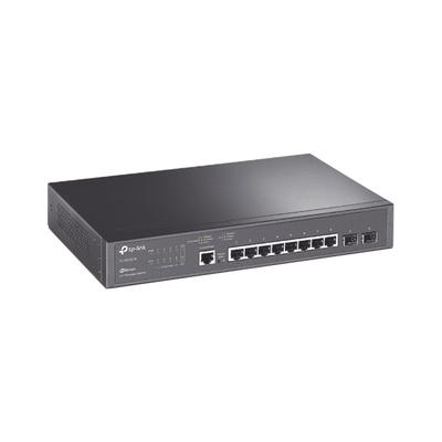 Switch JetStream SDN Administrable 8 puertos 10/100/1000 Mbps + 2 puertos SFP