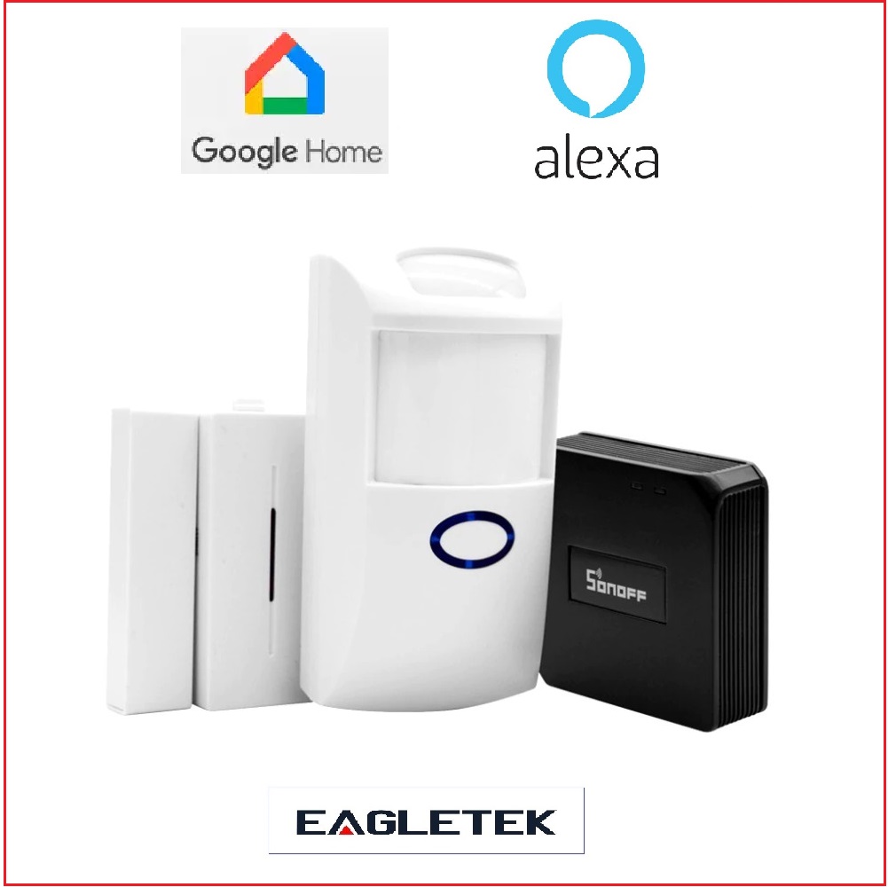 Alarma Wifi kit 2 Sensores Inteligentes Bridge RF App