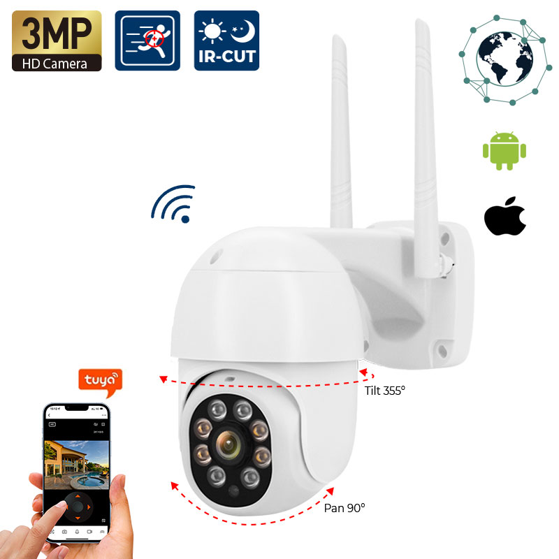 Cámara de Vigilancia WiFi Eagle 360º - Smartfy
