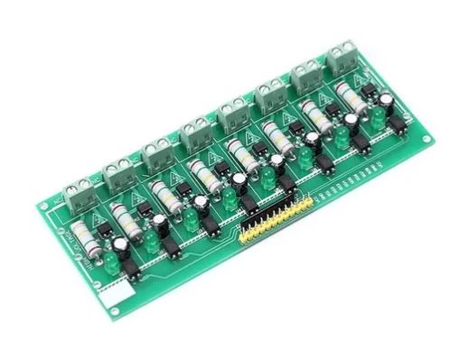 Modulo Optoacoplador Ttl A 120v Ac 8 Canales Aislamiento Plc