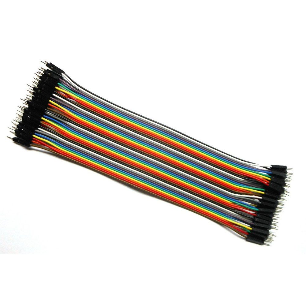 Paquete Cables Macho - Macho 10 cm