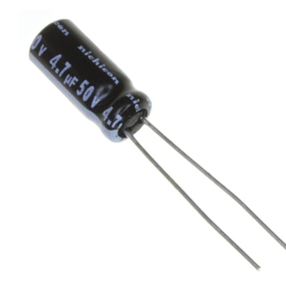 Capacitor Electrolitico Radial de 4.7 uF