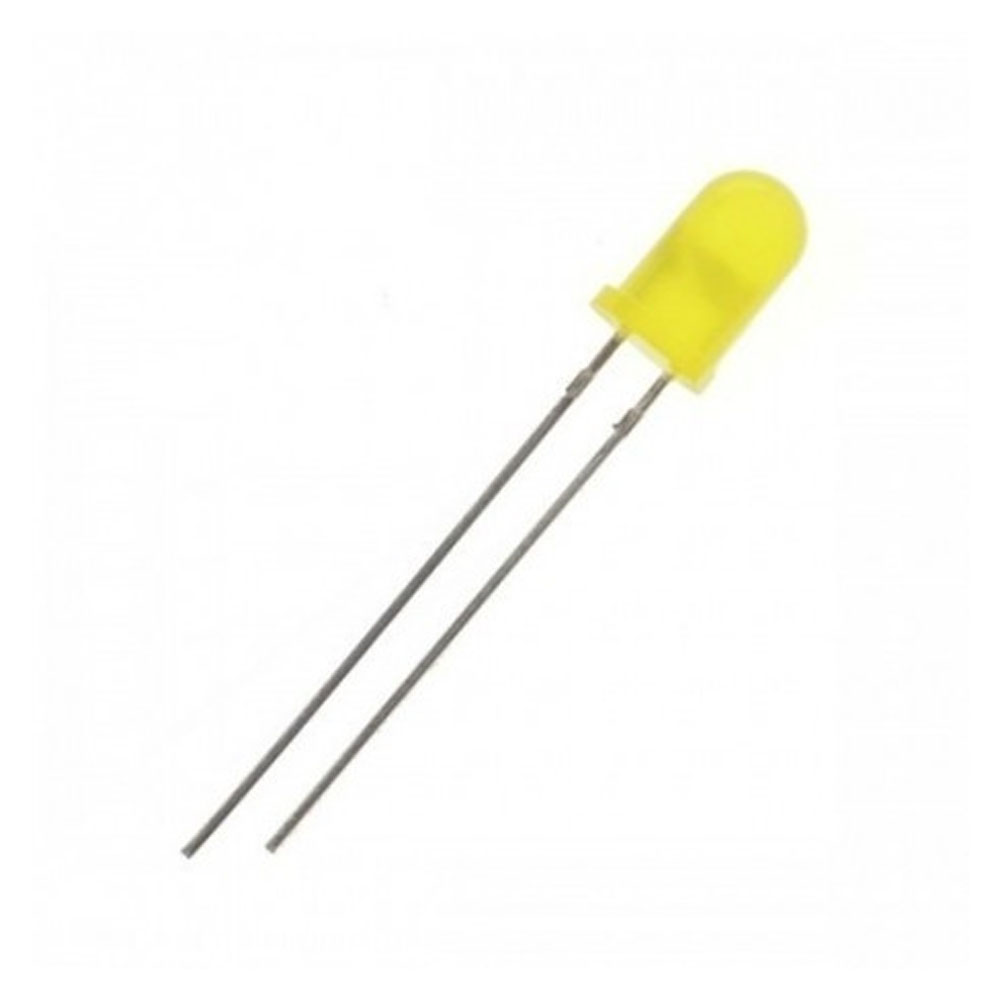 LED ULTRABRILLANTE  5 MM AMARILLO